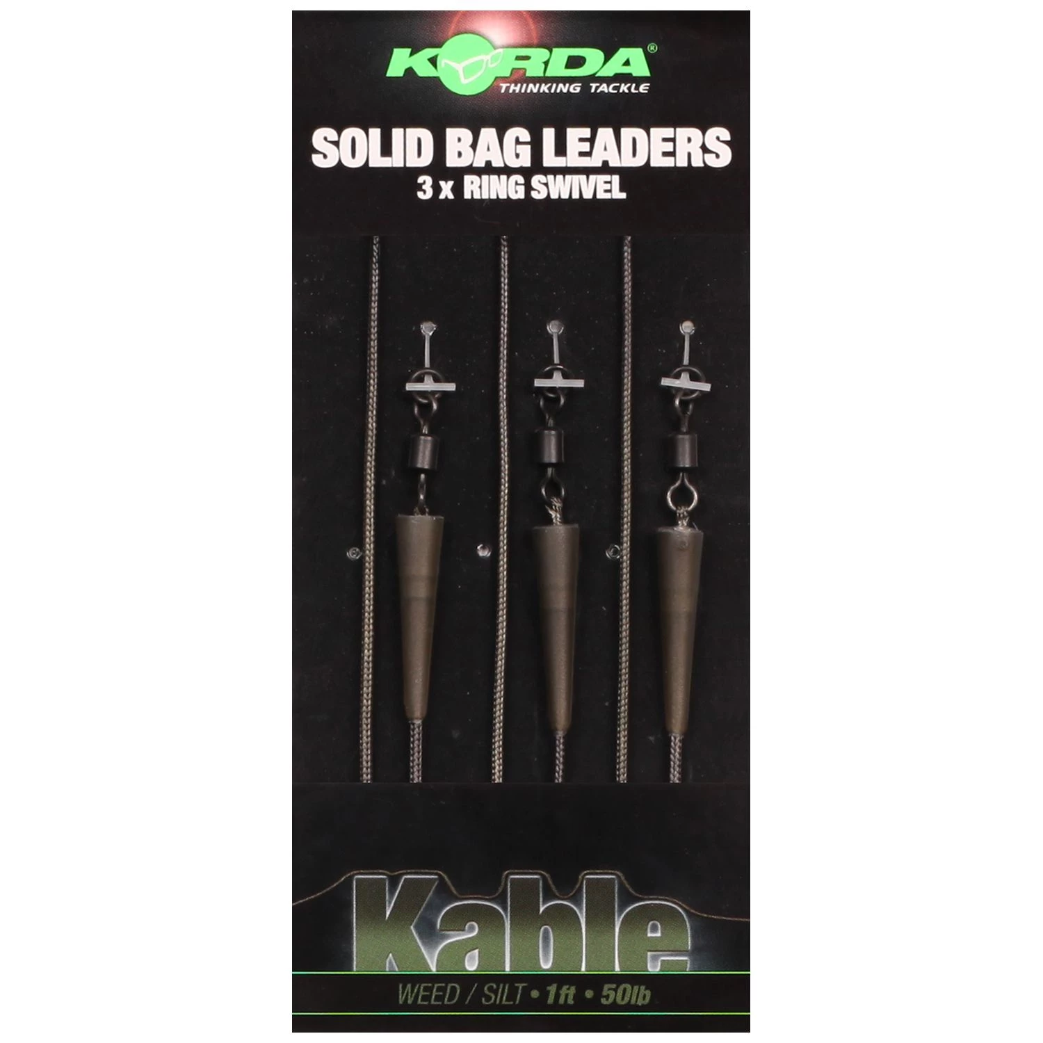Coupon ๐ Korda Solid Bag Leaders Terminal Tackle ๐