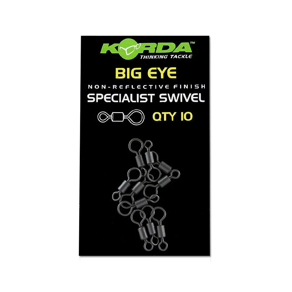 New ๐ Korda Big Eye Swivel Terminal Tackle ๐