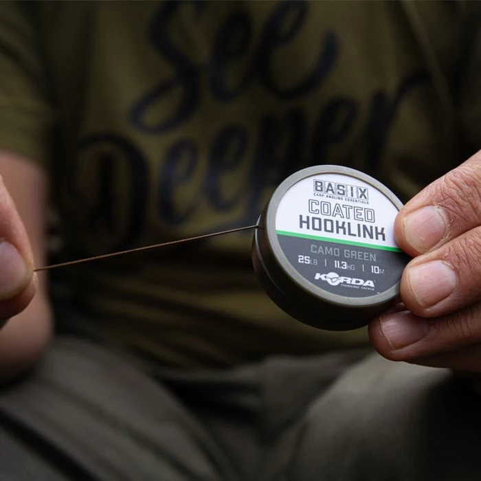 Deals ๐ Korda Basix ๐งฅ Coated Hooklink 10m Line โค๏ธ - Image 2