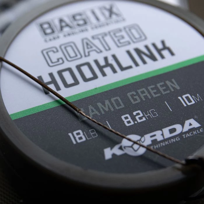 Deals ๐ Korda Basix ๐งฅ Coated Hooklink 10m Line โค๏ธ - Image 3