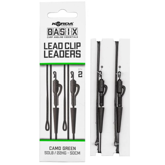 Deals โ Korda Basix Lead Clip Leaders Terminal Tackle ๐