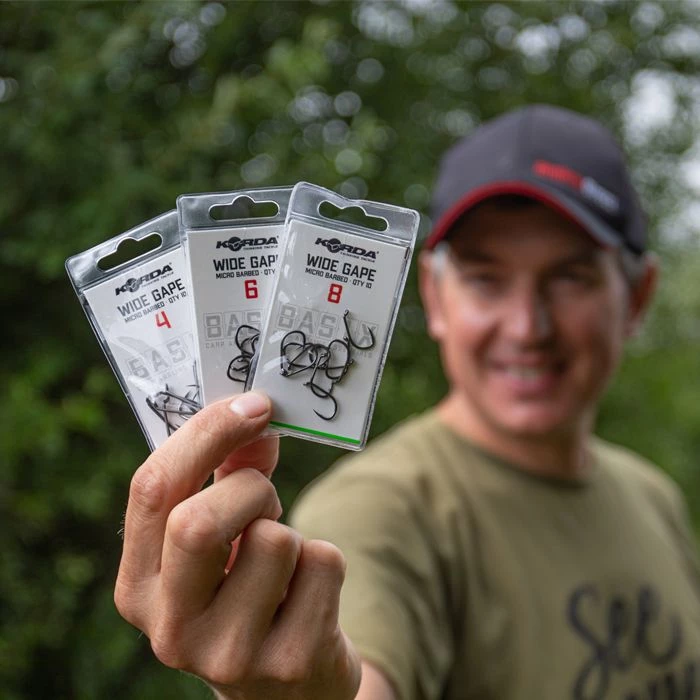 Deals ๐ Korda Basix Wide Gape Hooks Terminal Tackle โจ - Image 4
