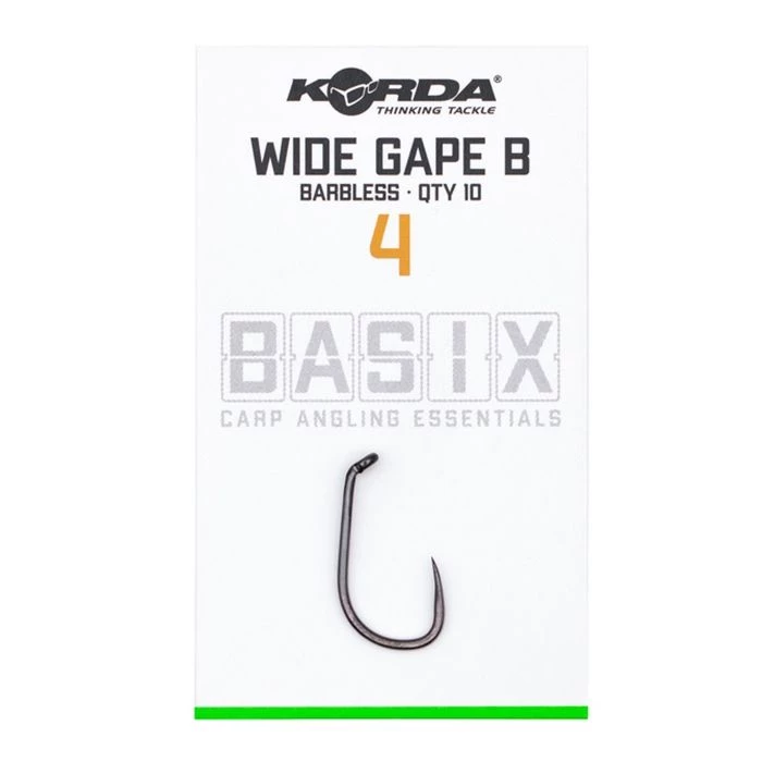Deals ๐ Korda Basix Wide Gape Hooks Terminal Tackle โจ - Image 8