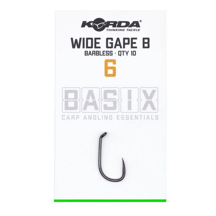 Deals ๐ Korda Basix Wide Gape Hooks Terminal Tackle โจ - Image 10