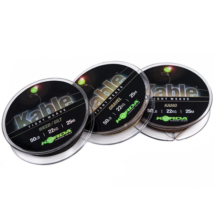 Coupon 👍 Korda Kable Tight Weave Leadcore Terminal Tackle 😀